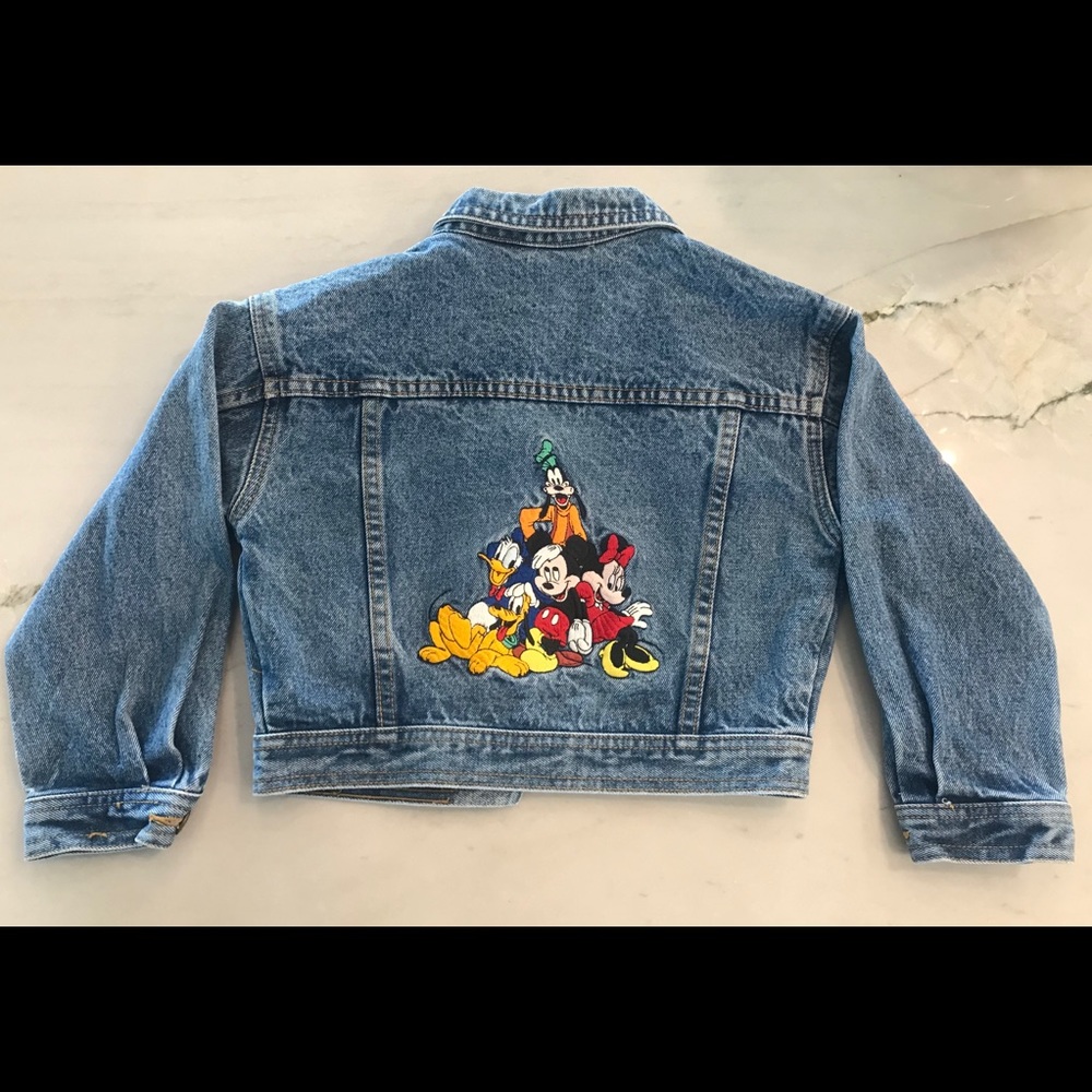 Vintage Mickey and Friends Denim Jacket